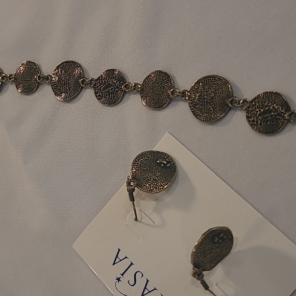 LATASIA Retired Mazatlan Circular Bracelet and Earrings Set, Never Worn - Picture 11 of 16